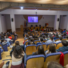 Proyección del cortometraje Binta en la Delegación Territorial de la Junta en Soria.
