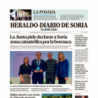 Portada de Heraldo-Diario de Soria de 26 de enero de 2024