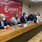 Firma del manifiesto por las ayudas al funcionamiento de las Cámaras de Soria, Cuenca y Teruel.