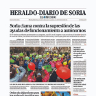 Portada de Heraldo Diario de Soria del 31 de enero de 2024.
