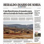 Portada de Heraldo Diario de Soria del 2 de febrero de 2024