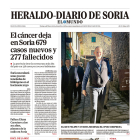 Portada de Heraldo Diario de Soria del 4 de febrero de 2024.