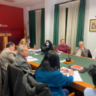 El consejo municipal de Comercio se reunió ayer en el Ayuntamiento de Soria. HDS