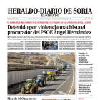 Portada de Heraldo Diario de Soria del 7 de febrero de 2024