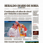 Portada de Heraldo-Diario de Soria de 11 de febrero de 2024.
