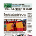 Portada de Heraldo-Diario de Soria de 12 de febrero de 2024.