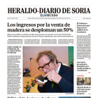 Portada de Heraldo Diario de Soria del domingo 18 de febrero de 2024.