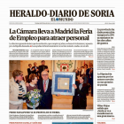 Portada de Heraldo-Diario de Soria de 25 de febrero de 2024.