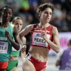 Marta Pérez lideró la carrera pero se desfondo en la parte final para acabar cuarta.