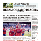 Portada de Heraldo Diario de Soria del 4 de marzo de 2024