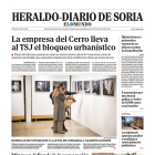 Portada de Heraldo Diario de Soria del 6 de marzo de 2024.