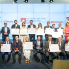 Representantes de las empresas galardonadas en 2022.