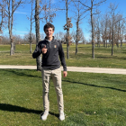 El integrante del Club de Golf Soria, Miguel López.