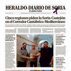 Portada de Heraldo-Diario de Soria de 8 de marzo de 2024.