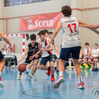 El CSB Caja Rural de Soria C jugó un partido muy completo en Burgos