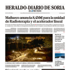 Portada de Heraldo-Diario de Soria de 24 de marzo de 2024.