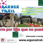 Cartel anunciador de la Arganza Trail más solidaria