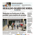 Portada de Heraldo-Diario de Soria de 19 de marzo de 2024.
