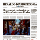 Portada de Heraldo-Diario de Soria de 25 de marzo de 2024.