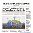 Portada de Heraldo Diario de Soria del 3 de abril de 2024.