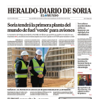 Portada de Heraldo Diario de Soria del 4 de abril de 2024