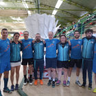 Parte del equipo sénior del CBS que compite en el Campeonato de Castilla y León.