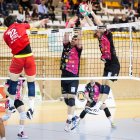 El Moreno Sáez Sporting puso la guinda a su primera temporada en Superliga 2 de voleibol logrando la permanencia con un 3-0 ante el CV Arona.