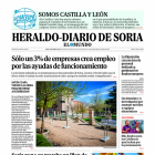 Portada de Heraldo-Diario de Soria de 9 de abril de 2024.