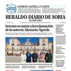 Portada de Heraldo-Diario de Soria de 10 de abril de 2024.
