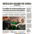 Portada de Heraldo Diario de Soria del 17 de abril de 2024