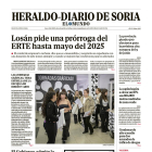 Portada de Heraldo-Diario de Soria de 18 de abril de 2024.