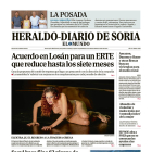 Portada de Heraldo Diario de Soria del 19 de abril de 2024.