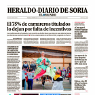 Portada de Heraldo-Diario de Soria de 21 de abril de 2024.