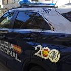 Coche de la Policía Nacional en Soria.
