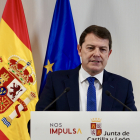 El presidente de la Junta Alfonso Fernández Mañueco valora la continuidad del Presidente del Gobierno.