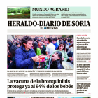 Portada de Heraldo-Diario de Soria de 6 de mayo de 2024.