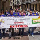 El recorrido intenta dar visibilidad a la enfermedad de la fibromialgia