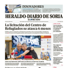 Portada de Heraldo Diario de Soria del 14 de mayo de 2024