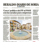 Portada de Heraldo Diario de Soria del 15 de mayo de 2024