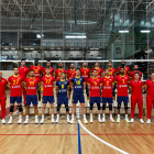 Combinado nacional de voleibol que participará en la European Golden League