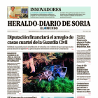 Portada de Heraldo-Diario de Soria de 21 de mayo de 2024.