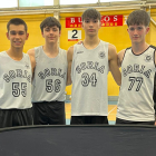 Equipo del CSB que ha participado en el Regional 3x3 sub-17