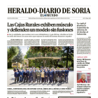 Portada de Heraldo Diario de Soria del 25 de mayo de 2024