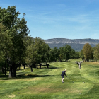 Una imagen del Club de Golf Soria con sede en Pedrajas.