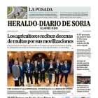 Portada de Heraldo-Diario de Soria de 31 de mayo de 2024.