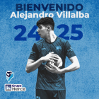 El joven central Alejandro Villalba llega procedente de la Permanente de Palencia.