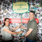 María Garcés y Francisco Hernando son los jurados de la cuadrilla de El Salvador.
