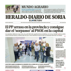 Portada de Heraldo Diario de Soria del 10 de junio de 2024