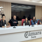 Junta directiva de la nueva Asociación Empresarial de Camping de Soria.