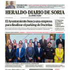 Portada de Heraldi Diario de Soria del 13 de junio de 2024.